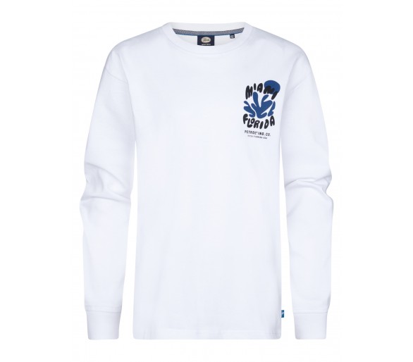 PETROL: T-shirt print front and back
