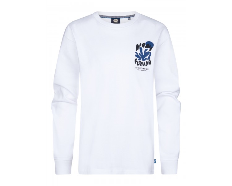 PETROL: T-shirt print front and back