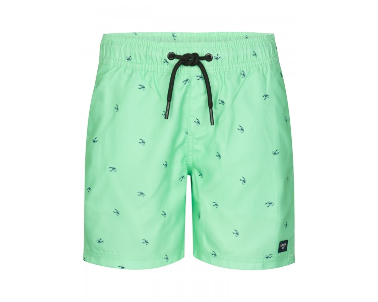 PETROL : Losse zwemshort met kleine print