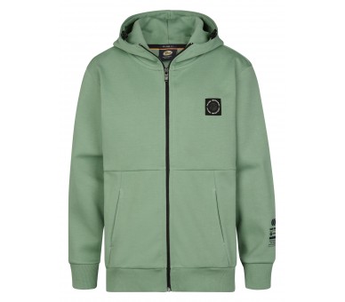 PETROL : Sweater Hooded Zip