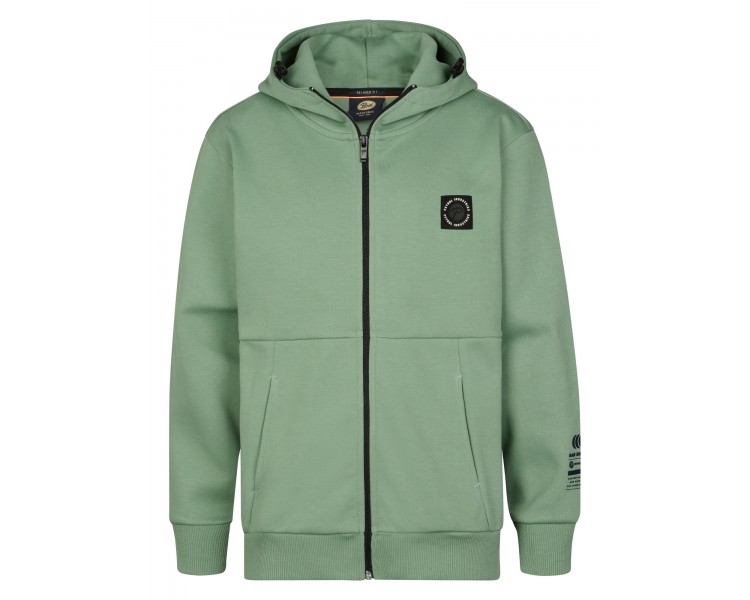 PETROL : Sweater Hooded Zip