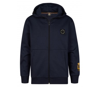 PETROL : Sweater Hooded Zip