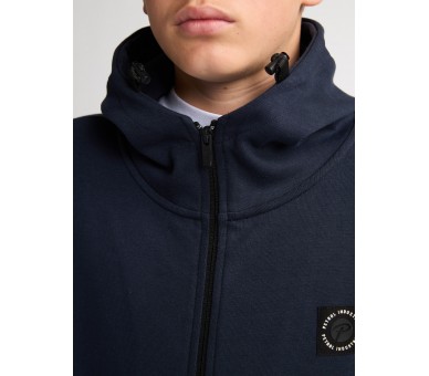 PETROL : Sweater Hooded Zip