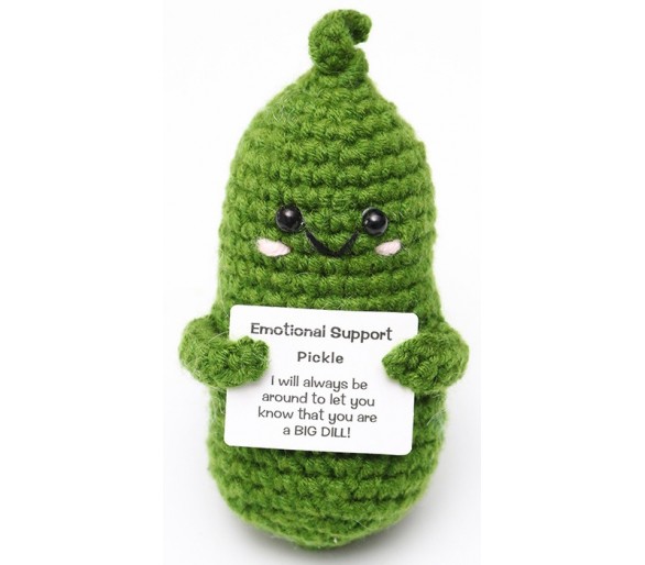 Knitted Positive Pickle 11cm