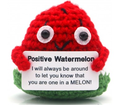 Knitted Positive Friends - Melon 7cm