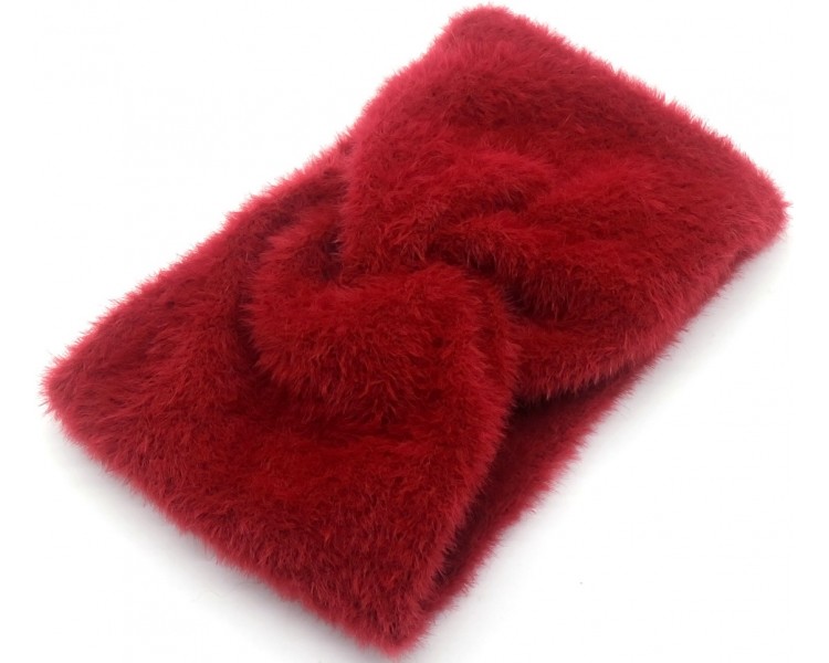 Fluffy winter headband