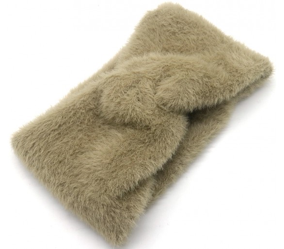 Fluffy winter headband