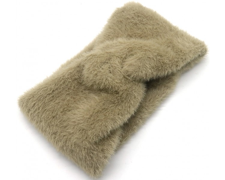 Fluffy winter headband