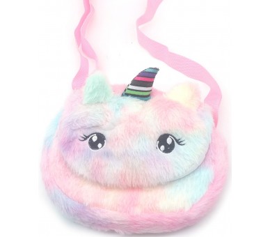 Plush Bag Unicorn 19x14 cm