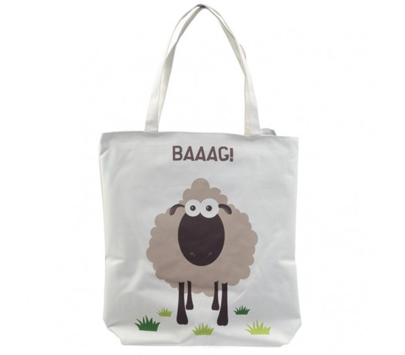 Katoenen tas schaap