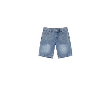 SOMEONE : Denim short met voor- en achterzakken.