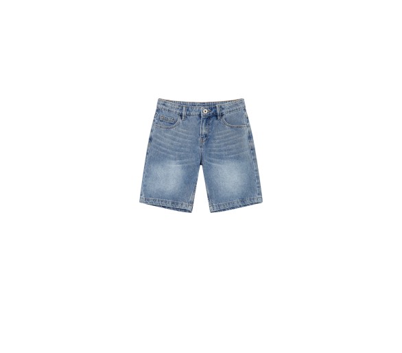 SOMEONE : Denim short met voor- en achterzakken.