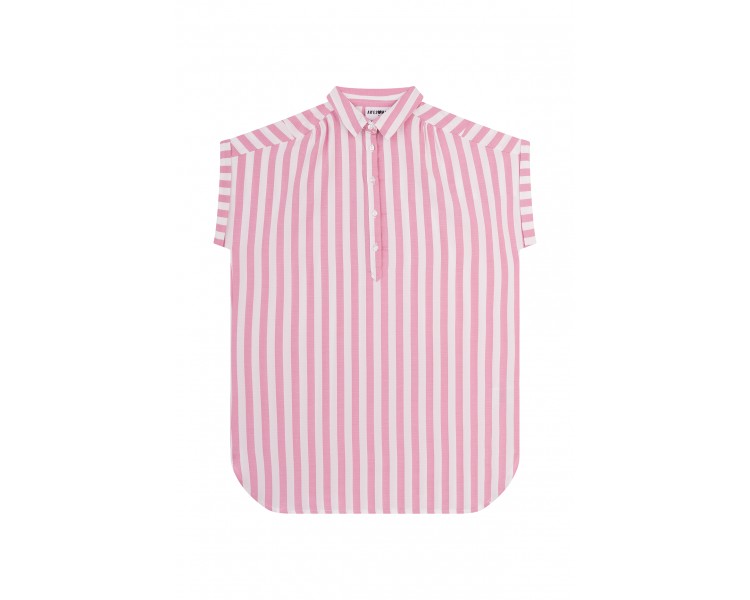 SOMEONE : robe à manches courtes rose