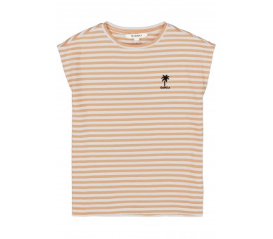 GARCIA : T-shirt with fine stripes