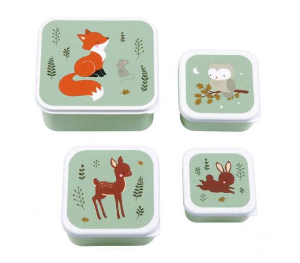 Lunch & Snack Boxes Forest Friends