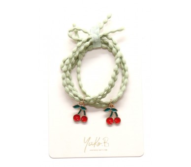 Armbandjes/haarbandjes Cherries