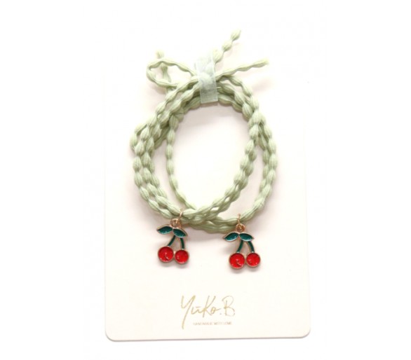 Armbandjes/haarbandjes Cherries
