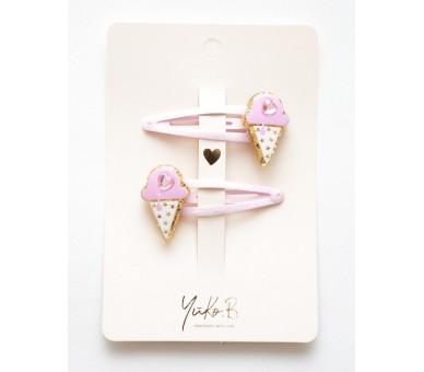 Haarspelden little ice creams