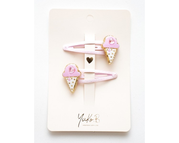 Haarspelden little ice creams
