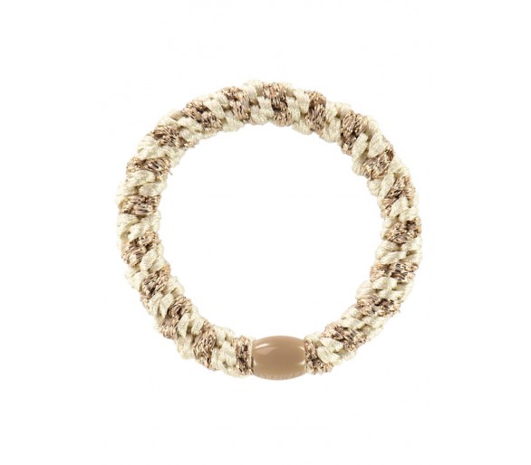 Kknekki : Ivory-Beige glitter stripe