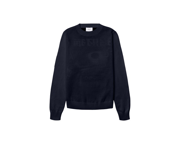 GRUNT : Trendy gebreide pull