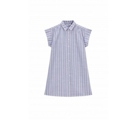 SOMEONE : robe à manches courtes multi
