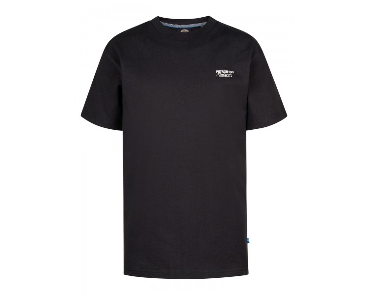 PETROL : T-shirt met print op de rug