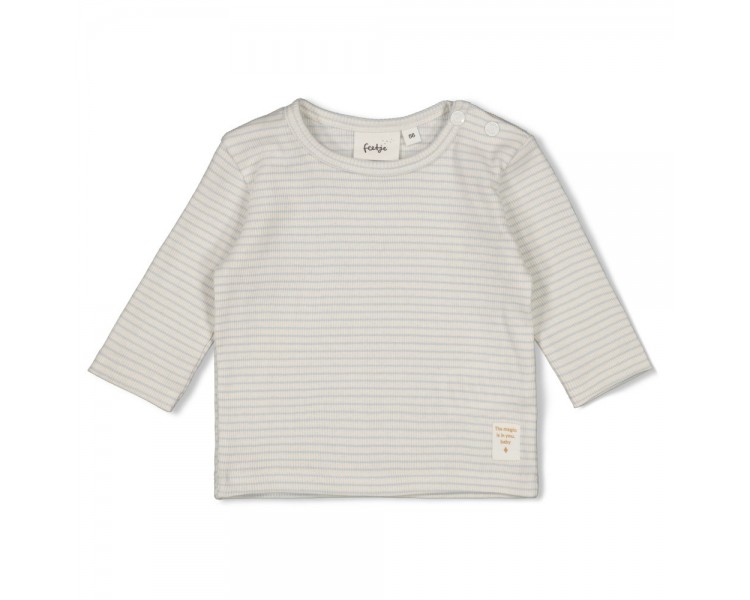 FEETJE: Long sleeve rib with stripe - The Magic is in You