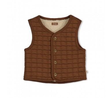 FEETJE : Reversible teddy gilet - Tiny Timber Tales