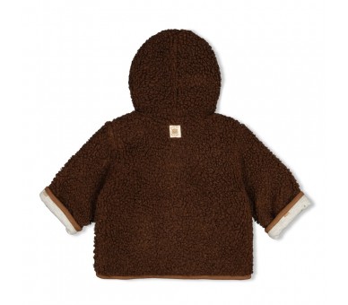 FEETJE : Reversible hooded teddy jacket - Tiny Timber Tales