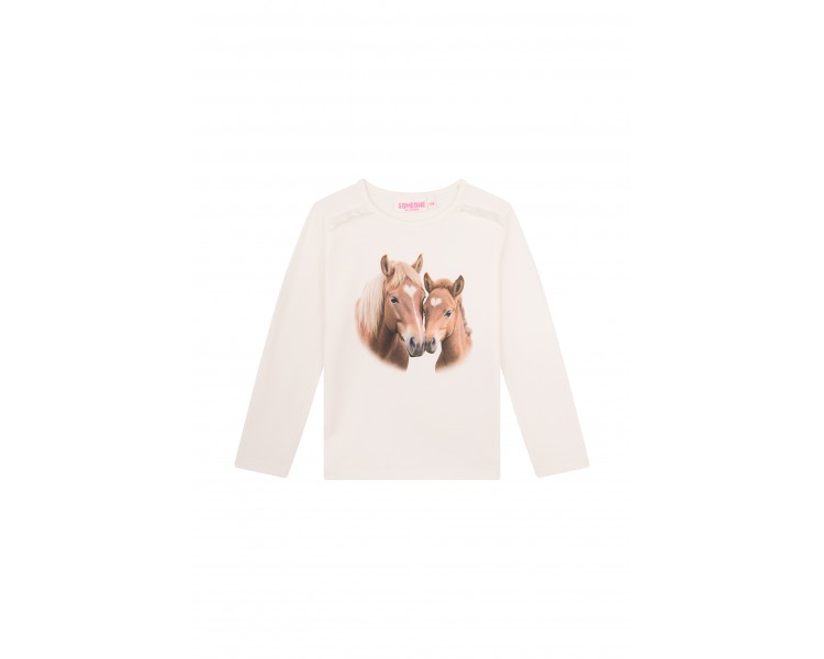 SOMEONE : T-shirt long sleeves