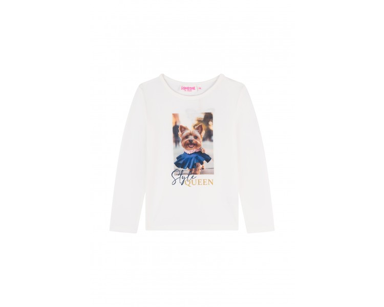 SOMEONE : T-shirt long sleeves