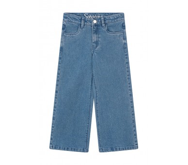 SOMEONE : Denim long trousers