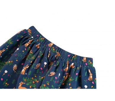 SOMEONE : Katoenen rok met dierenprint