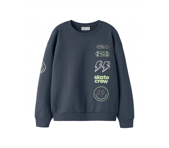 NAME IT : Sweat-shirt coupe décontractée