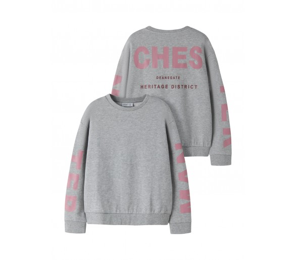NAME IT : Sweatshirt met relaxte pasvorm
