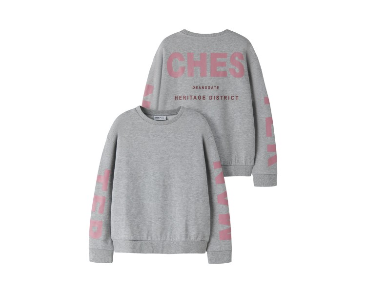 NAME IT : Sweatshirt met relaxte pasvorm