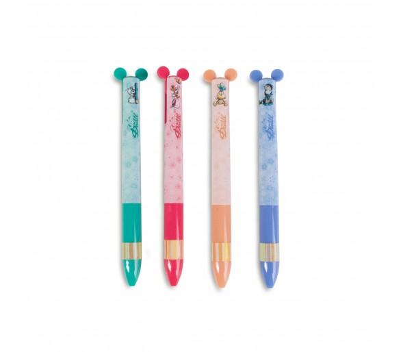 Diddl: Ballpoint pen 2 colors Blue-Red assorted