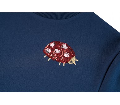 SOMEONE : Sweater met lieveheersbeestjes