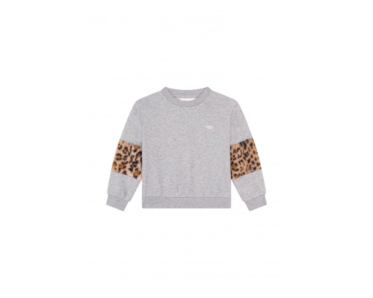 MINI REBELS : Sweater lange mouwen omhoog
