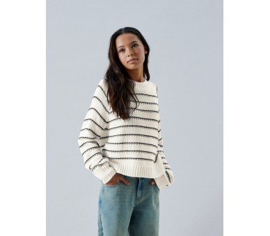 LMTD : Pullover met relaxte pasvorm
