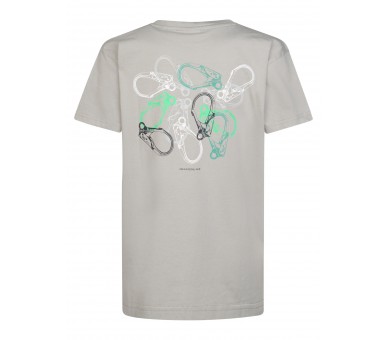 PETROL : T-shirt garçon SS imprimé classique