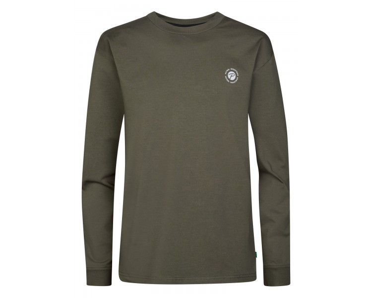 PETROL : T-shirt garçon manches longues AOP