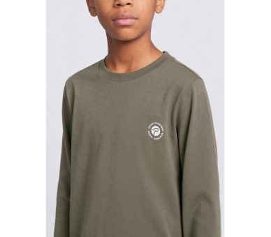 PETROL : T-shirt garçon manches longues AOP