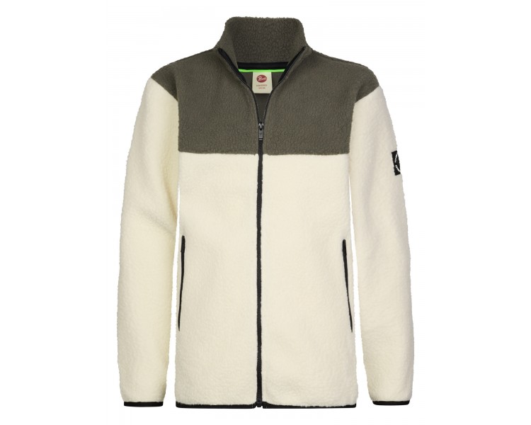 PETROL : Boys Sweater Collar Zip