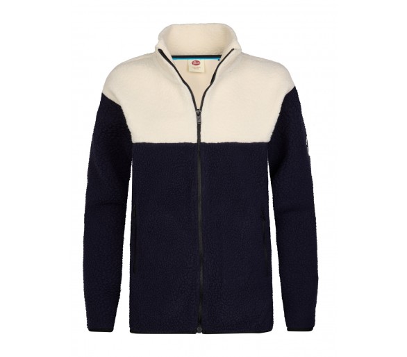 PETROL : Boys Sweater Collar Zip