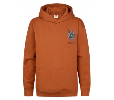 PETROL : Boys Sweater Hooded Print