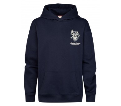 PETROL : Boys Sweater Hooded Print