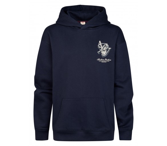 PETROL : Boys Sweater Hooded Print