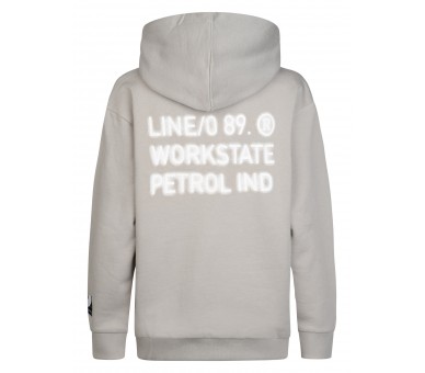 PETROL : Boys Sweater Hooded Print